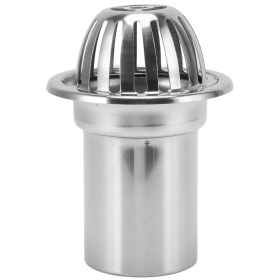 Roof Floor Drain Stainless Steel Non Blocking Balcony Outdoor Rain Bucket Drainage Parts Round 4in