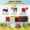 VEVOR Wagon Cart, Collapsible Folding Cart with 176lbs Load, Outdoor Utility Garden Cart, Adjustable Handle