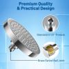 Filtered Shower Head High Pressure Water Flow and Multiple Spray Modes Shower Head with Filter, Power Wash for Hard Water