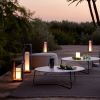 Solar powered Rectangular Path Lights, Waterproof Outdoor Garden Floor Lamp, Minimalist Outdoor LED Lanscape Lights