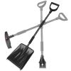 3 In 1 Snow Shovel Kit Brush Ice Scraper Collapsible Design Snow Removal