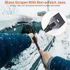 3 In 1 Snow Shovel Kit Brush Ice Scraper Collapsible Design Snow Removal