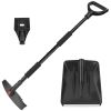 3 In 1 Snow Shovel Kit Brush Ice Scraper Collapsible Design Snow Removal