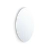 Frameless Beveled Wall Mounted Bathroom Mirror, HD Makeup Mirror, 25" Round Mirror