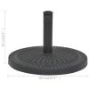 Parasol Base Resin Round Black 30.9 lb