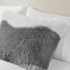 Ombre Shaggy Faux Fur Comforter Set