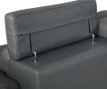 Global United Top Grain Italian Leather Chair