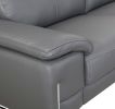 Global United Top Grain Italian Leather Chair