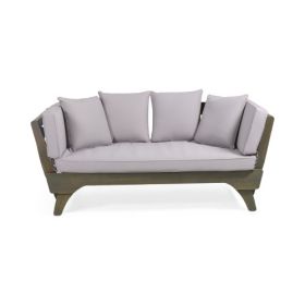 Sofa Bed (Color: Grey)