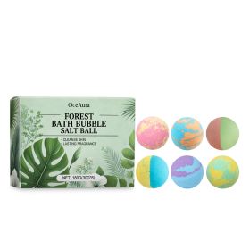 OceAura Fragrant Shower Ball, Plant-Scented Shower Ball Cleans And Moisturizes The Body With A Colorful And Fragrant Shower Ball (Option: 2PCS)