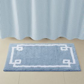 Cotton Tufted Bath Rug 20x30 (Color: As pic)